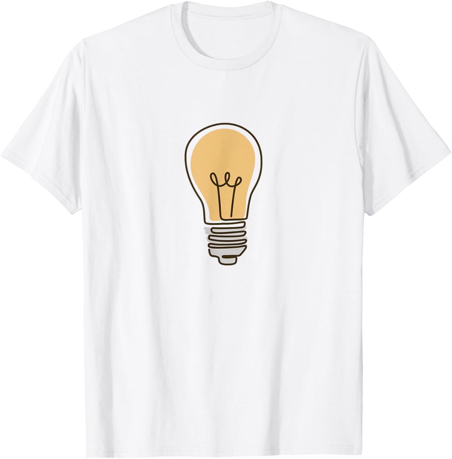 Lightbulb T-Shirt - T-Shirt | White