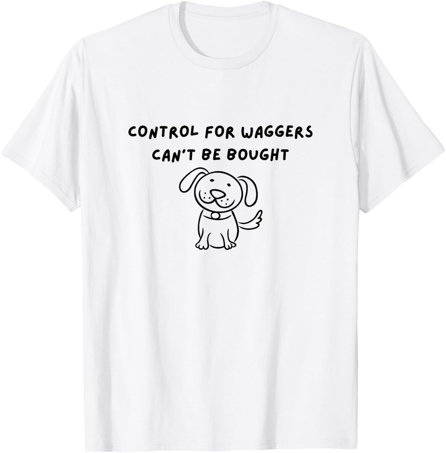 Control for Waggers T-Shirt - T-Shirt | White