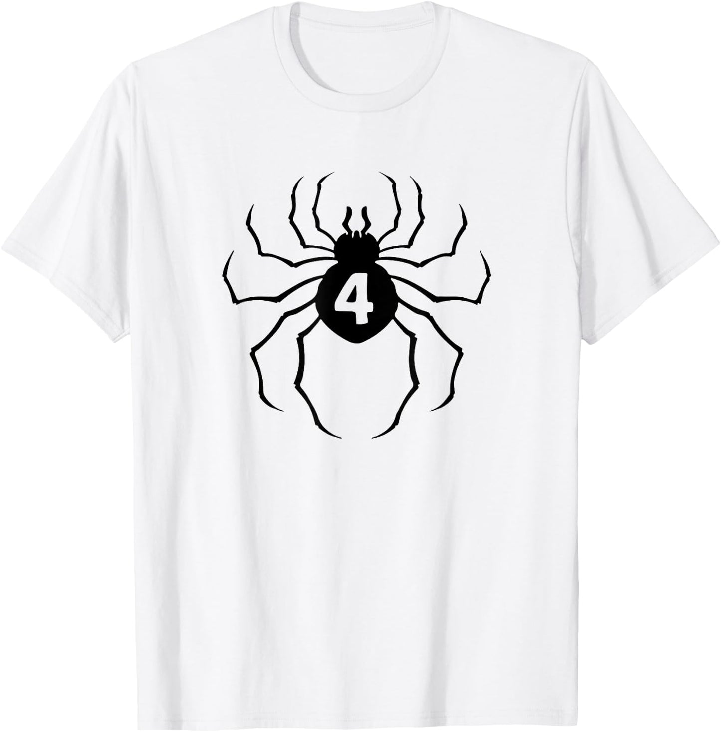 Spider No.4 for Real Japanese Manga Fans, Best Shonen Anime T-Shirt - T-Shirt | White
