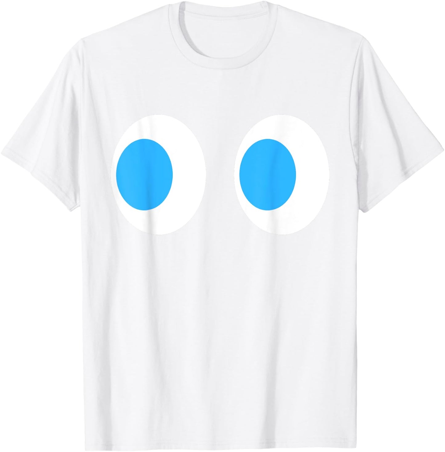 DIY Arcade Game Ghost Eyes Halloween Group Costume T-Shirt - T-Shirt | White