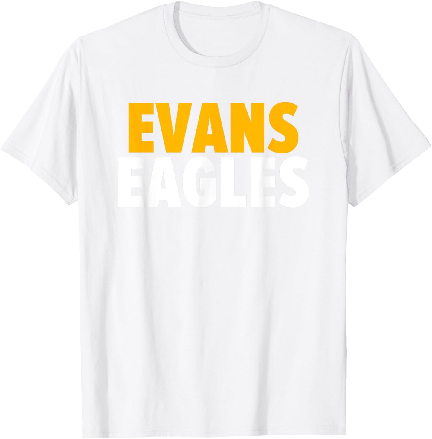 Evans Eagles Bold T-Shirt - T-Shirt | White