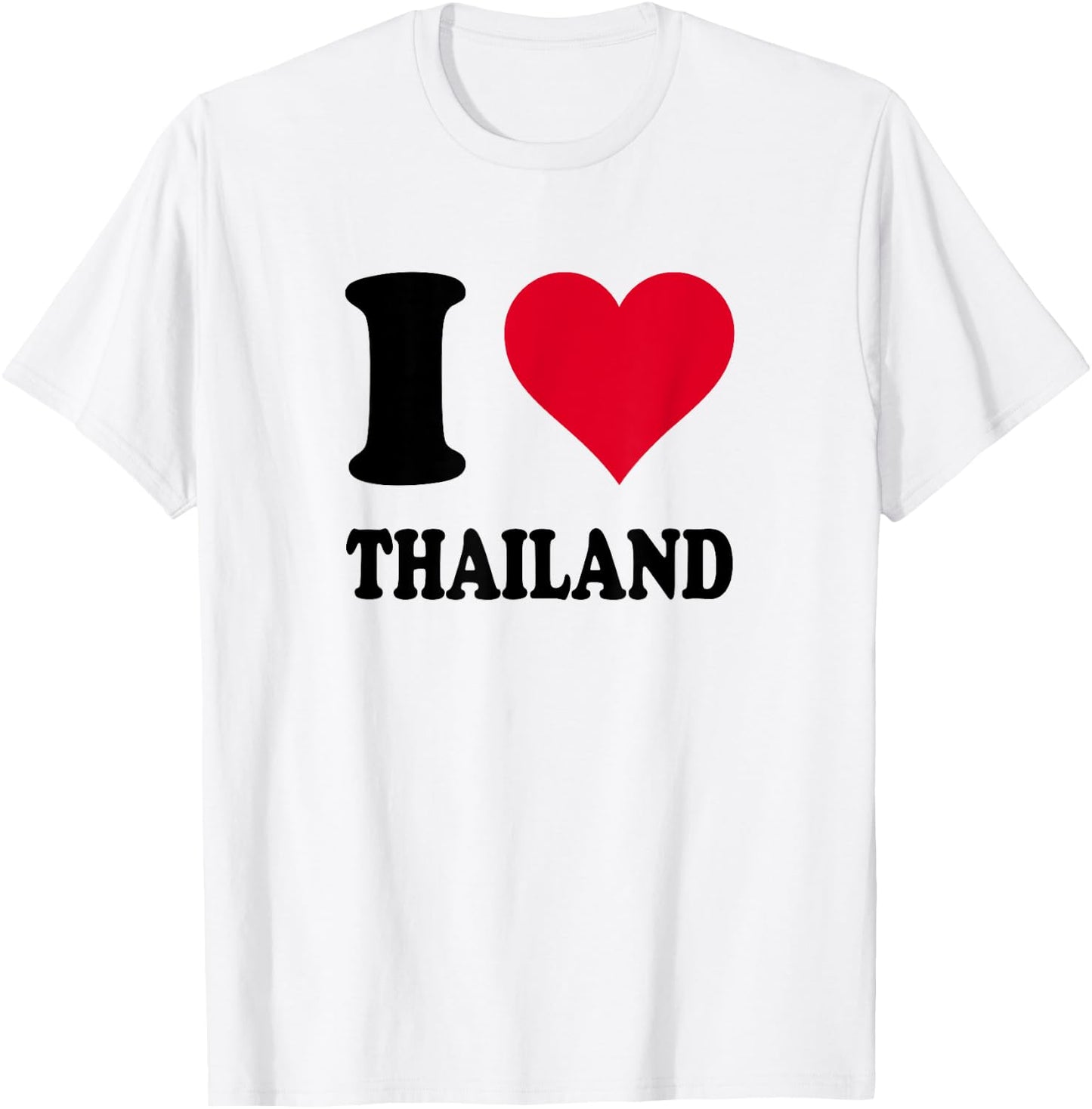 I Love Thailand T-Shirt - T-Shirt | White