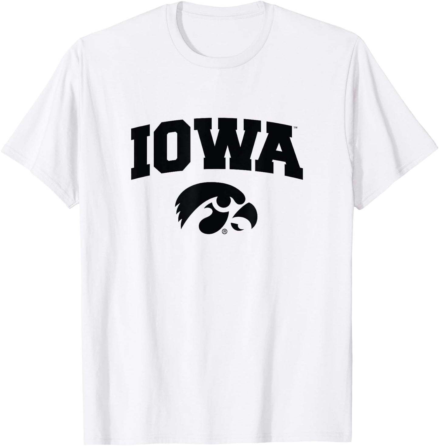 Iowa Hawkeyes | NCAA University of Official | OCIMPIO003 T-Shirt - T-Shirt | White