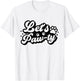 Let's Paw-ty Love Dogs Mom Birthday Dog Bday Boy Girl Pawty T-Shirt - T-Shirt | White