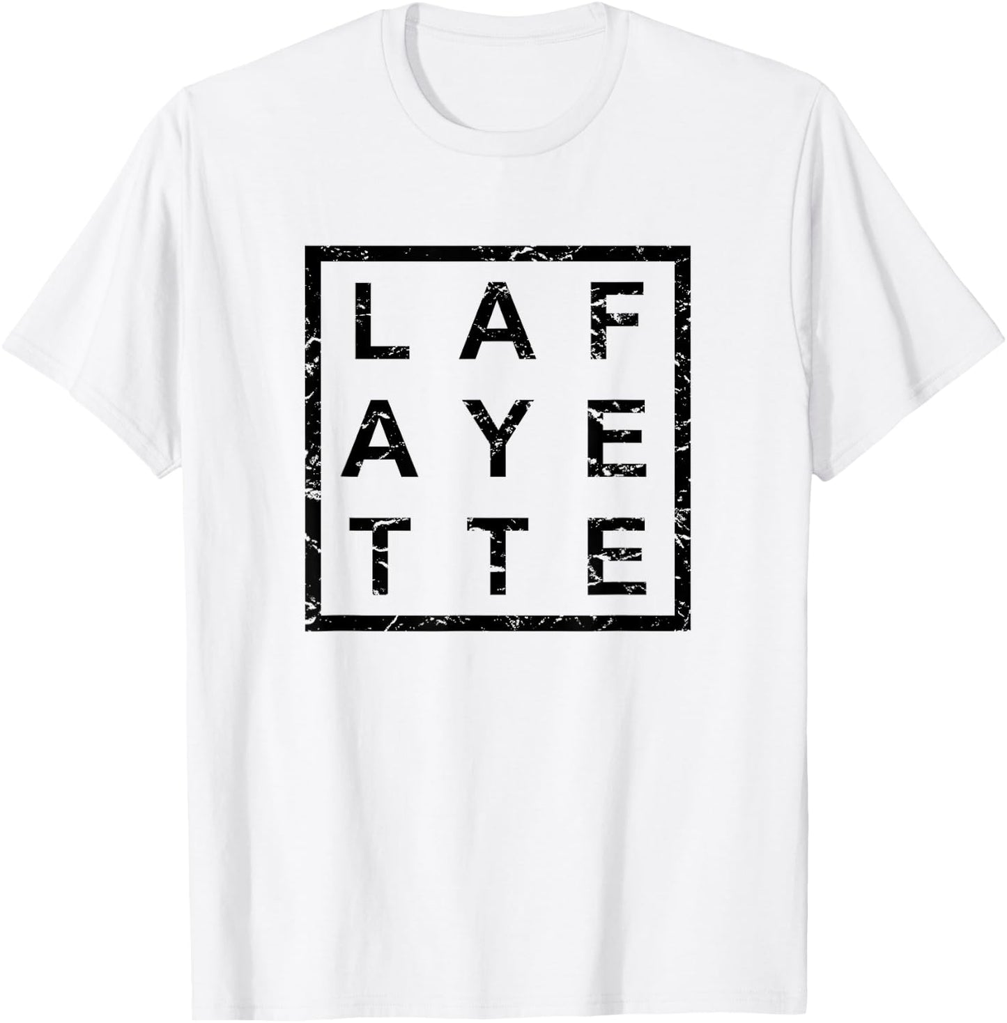Simple Lafayette T-Shirt - T-Shirt | White