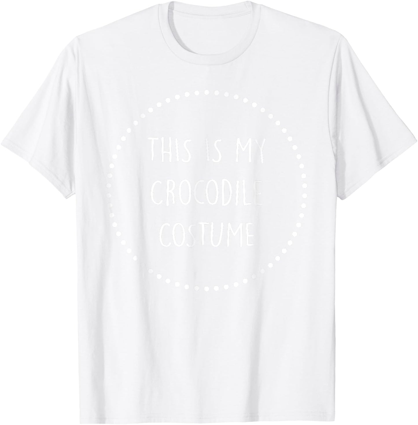 Crocodile Costume T-Shirt - T-Shirt | White