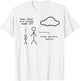 Dad What Are Clouds Made Of? Linux Servers Mostly T-Shirt - T-Shirt | White