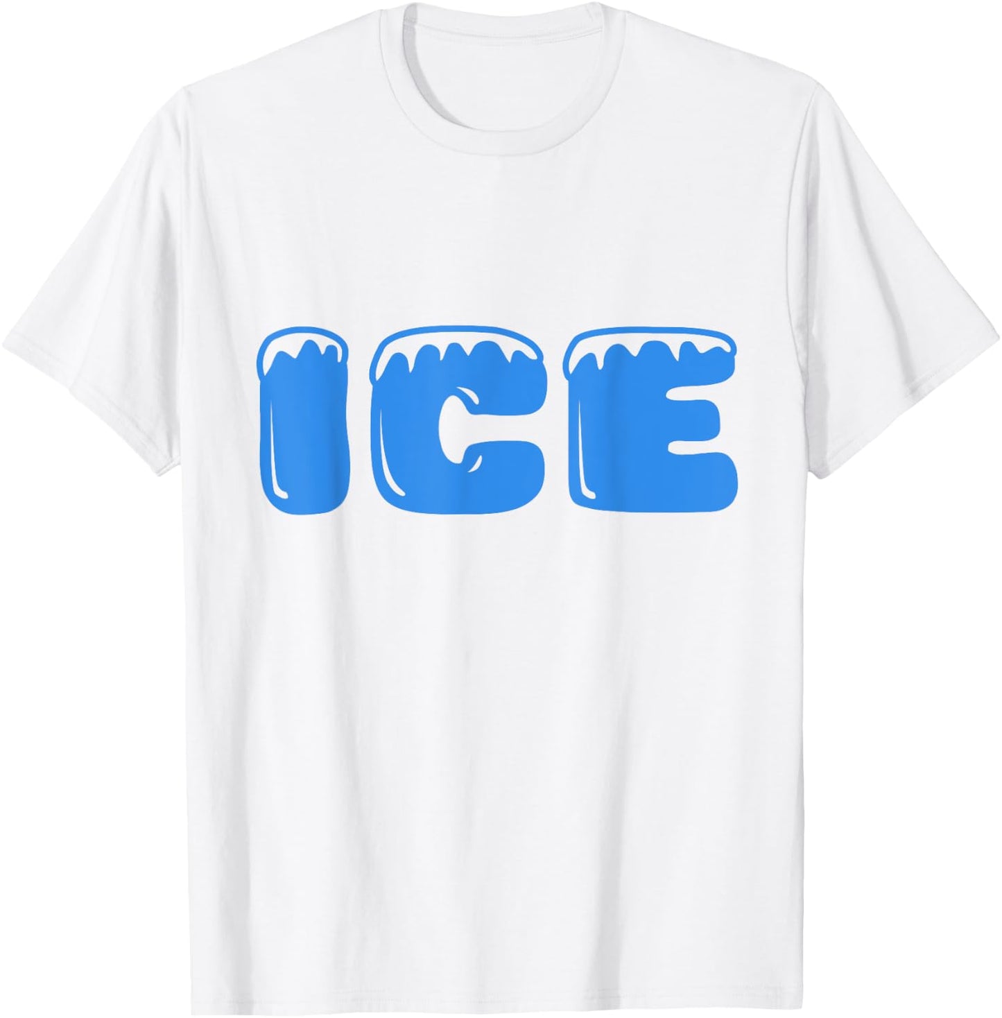 funny fire and ice halloween 2024 Costume Family Matching T-Shirt - T-Shirt | White