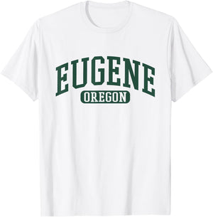 Eugene Oregon T-Shirt - T-Shirt | White
