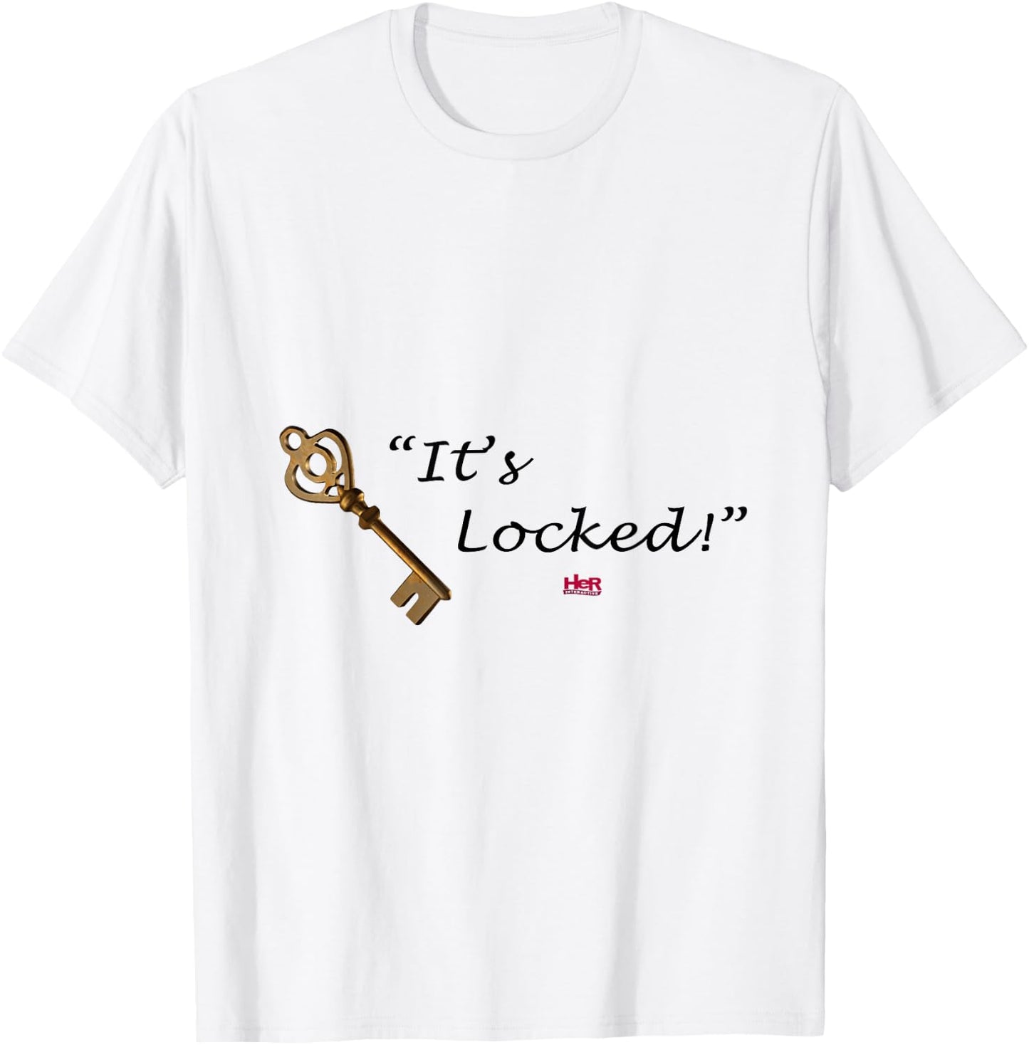 Nancy Drew: It's Locked! T-Shirt - T-Shirt | White