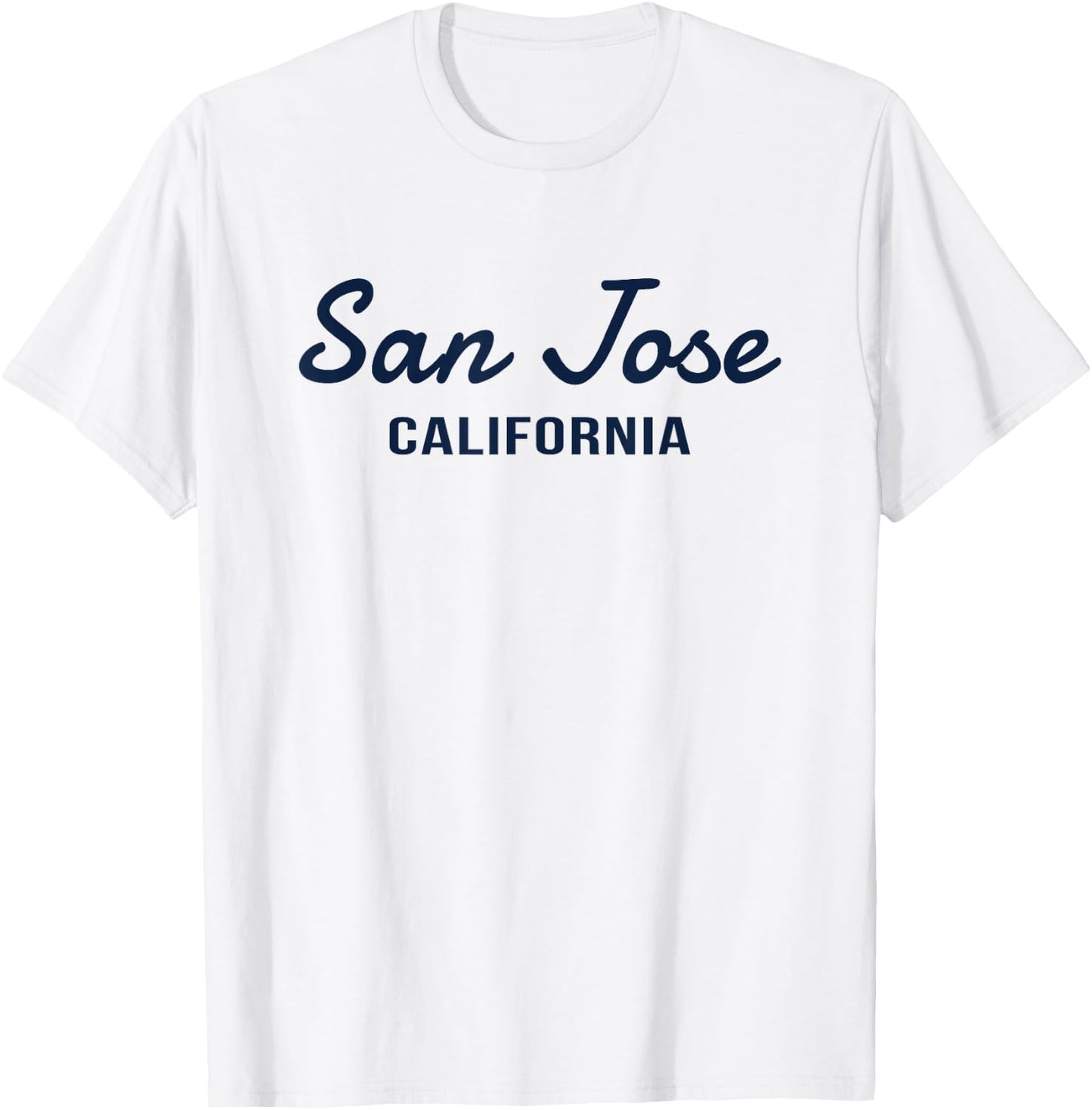 San Jose - California - Throwback Design - Classic T-Shirt - T-Shirt | White
