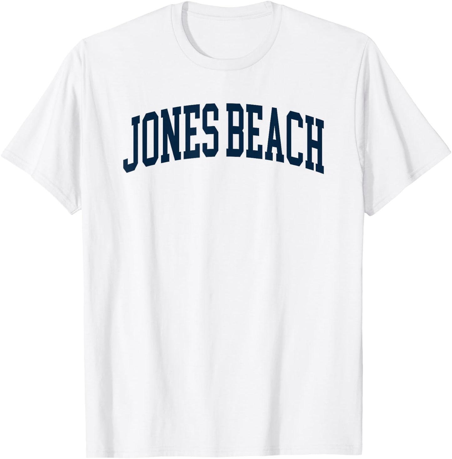 Jones Beach New York Souvenir Retro Preppy Throwback T-Shirt - T-Shirt | White