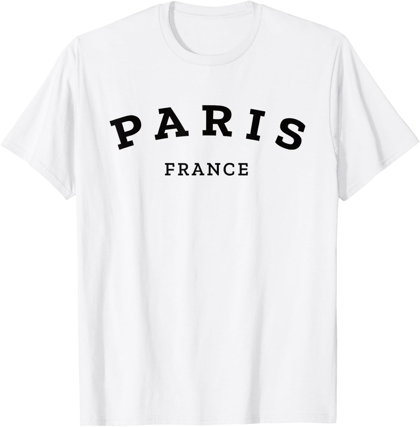 Paris France Cool Men Boy Women Girl Casual French T-Shirt - T-Shirt | White
