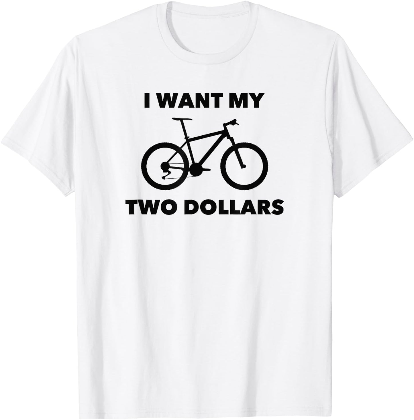 I Want My Two Dollars 2$ Movie Quote Retro 80s Vintage T-Shirt - T-Shirt | White