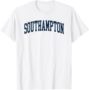Southampton New York Souvenir Retro Preppy Throwback T-Shirt - T-Shirt | White