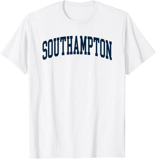 Southampton New York Souvenir Retro Preppy Throwback T-Shirt - T-Shirt | White
