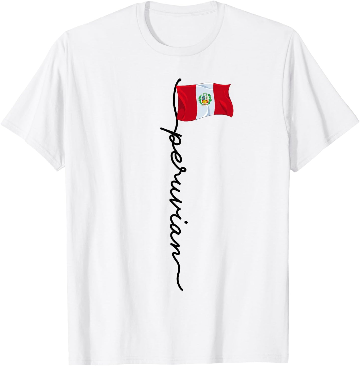 Peru Signature Peruvian T-Shirt - T-Shirt | White