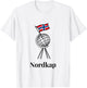 North Cape Norway Flag T-Shirt - T-Shirt | White