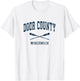 Door County Wisconsin Vintage Nautical Paddles Sports Oars T-Shirt - T-Shirt | White