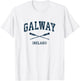 Galway Ireland Vintage Nautical Paddles Sports Oars T-Shirt - T-Shirt | White