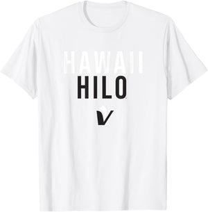 University of Hawaii at Hilo Vulcans Stacked T-Shirt - T-Shirt | White