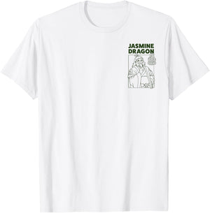 Avatar: The Last Airbender Jasmine Dragon Iroh Small Pocket T-Shirt - T-Shirt | White