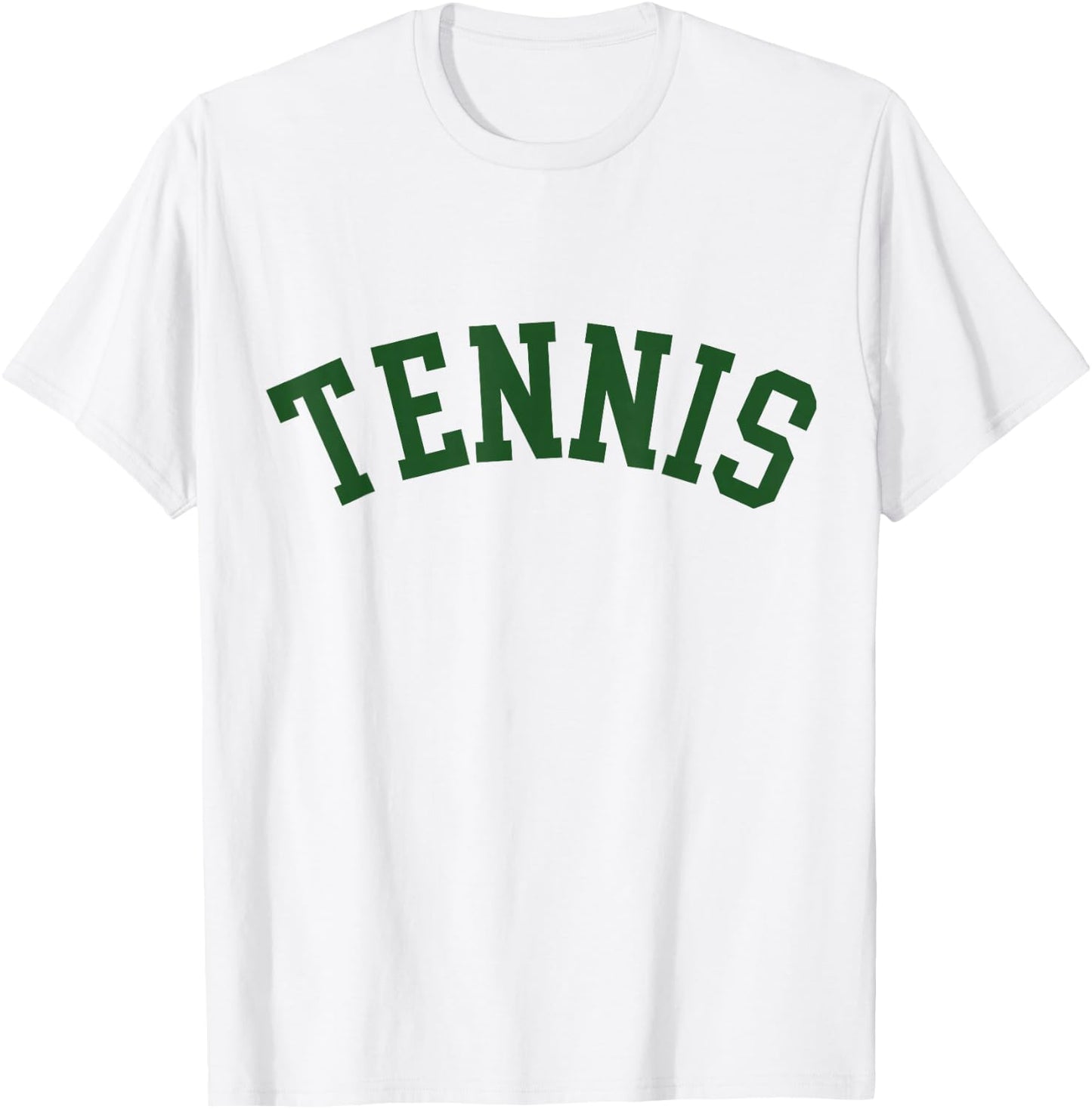 Tennis Club Vintage Athletic Sports T-Shirt - T-Shirt | White