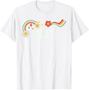 Groovy Funny I Miss My Dog Men Retro T-Shirt - T-Shirt | White