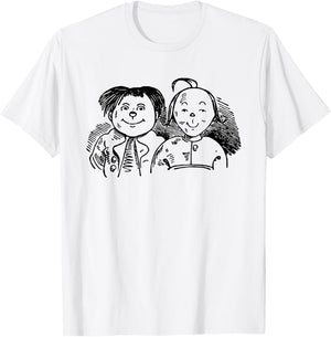 Max and Moritz Wilhelm Busch German children's book classic T-Shirt - T-Shirt | White