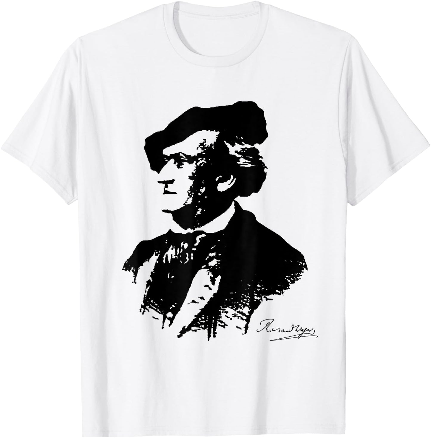 Richard Wagners classical music musicians T-Shirt - T-Shirt | White