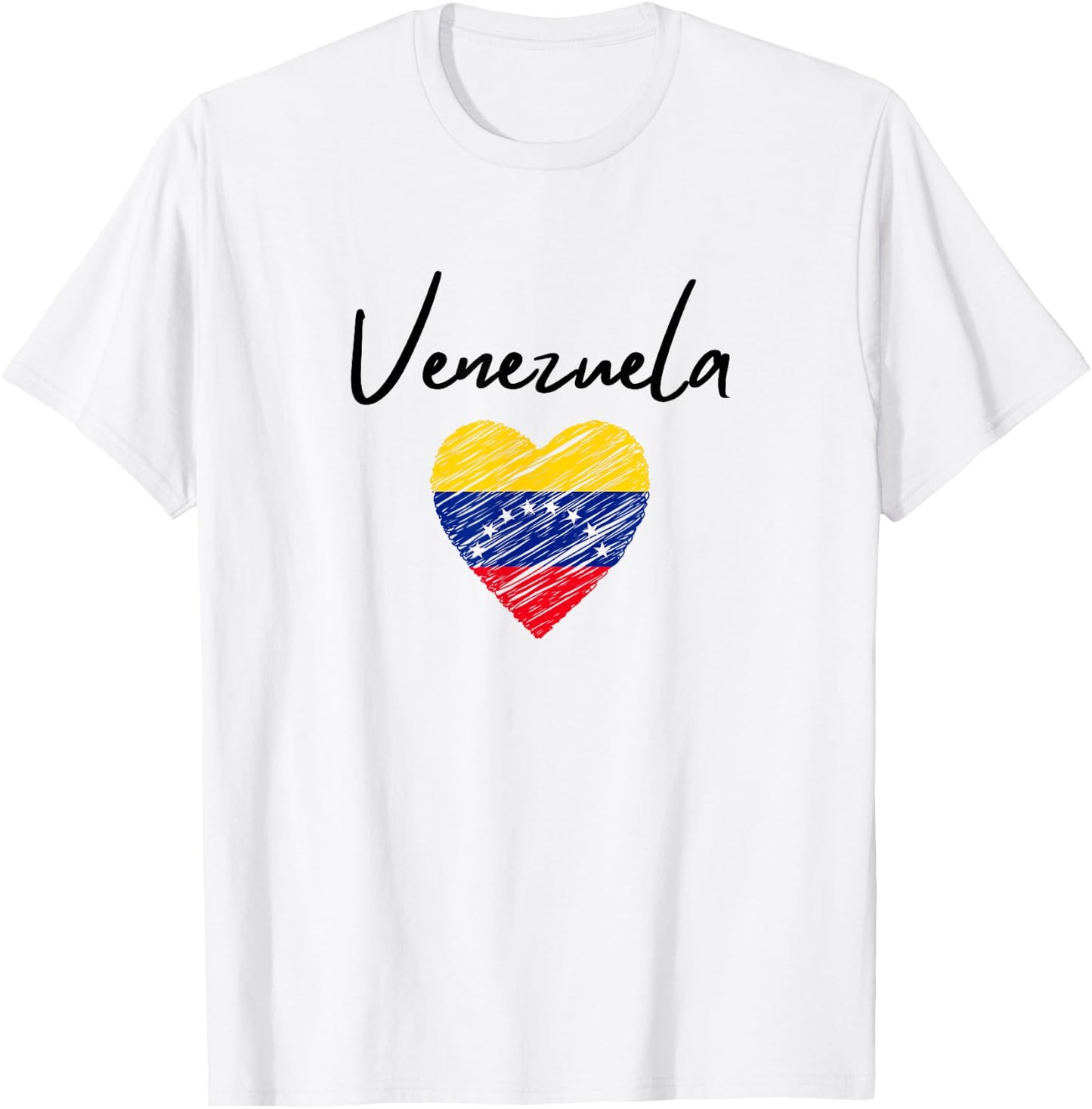 Venezuela Love Souvenir Free T-Shirt - T-Shirt | White