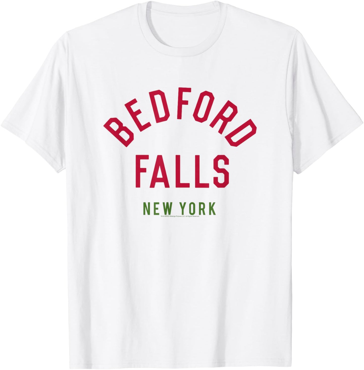 It's A Wonderful Life Bedford Falls NY T-Shirt - T-Shirt | White