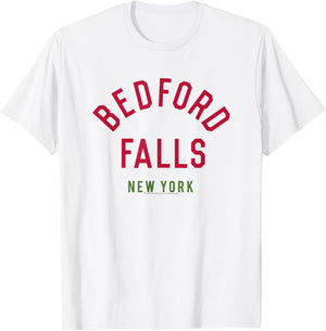 It's A Wonderful Life Bedford Falls NY T-Shirt - T-Shirt | White