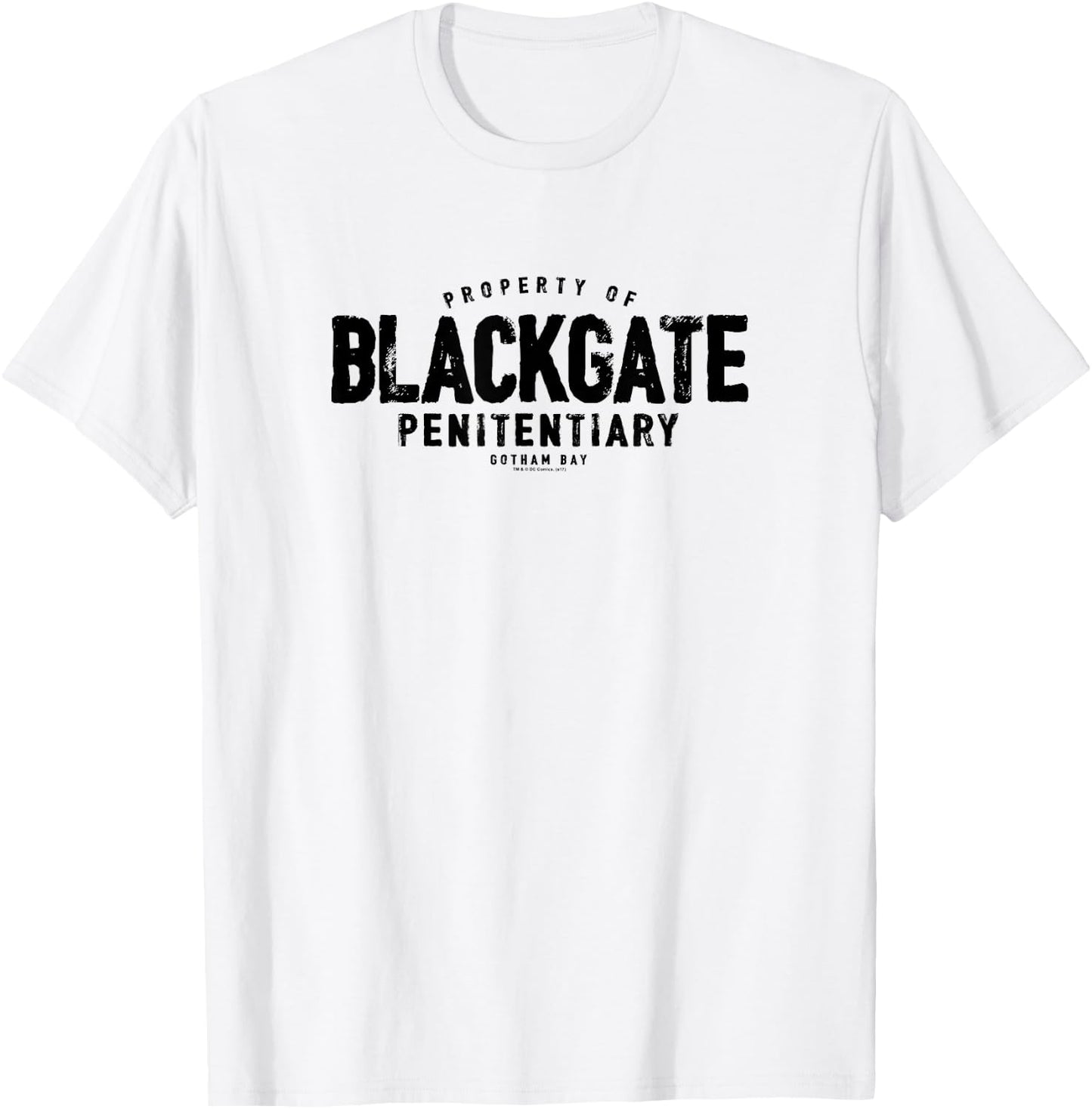Batman Blackgate Penitentiary T-Shirt - T-Shirt | White