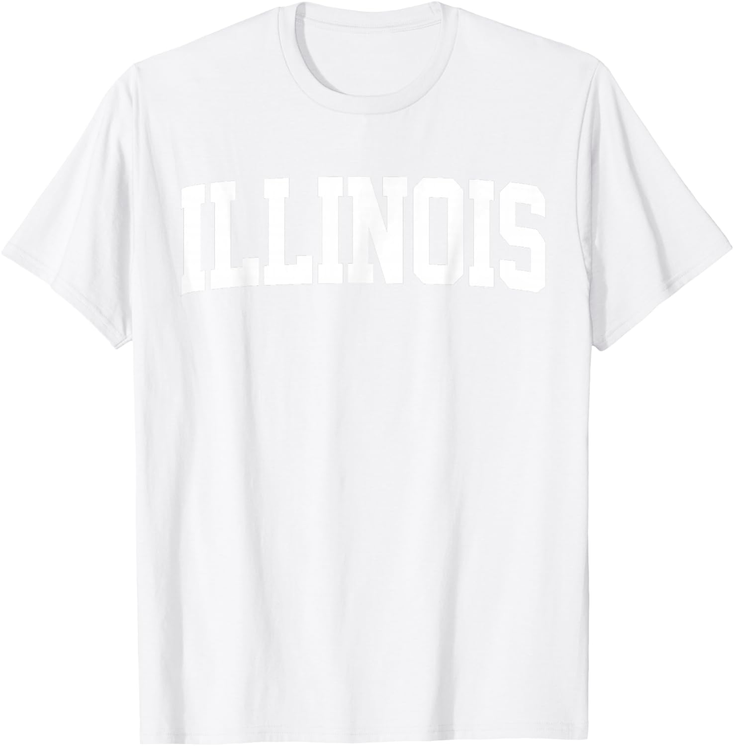 Retro Illinois Vintage Illinois Orange Throwback IL T-Shirt - T-Shirt | White