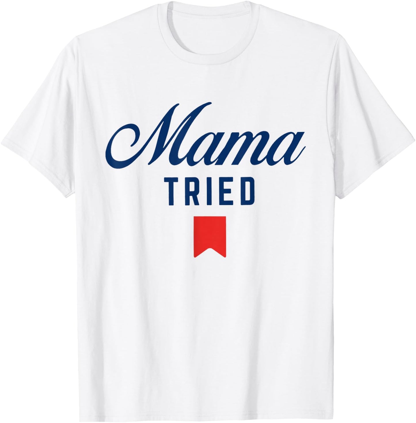 Vintage Mama Tried, Funny Trendy Summer Beer, Western Cowboy T-Shirt - T-Shirt | White