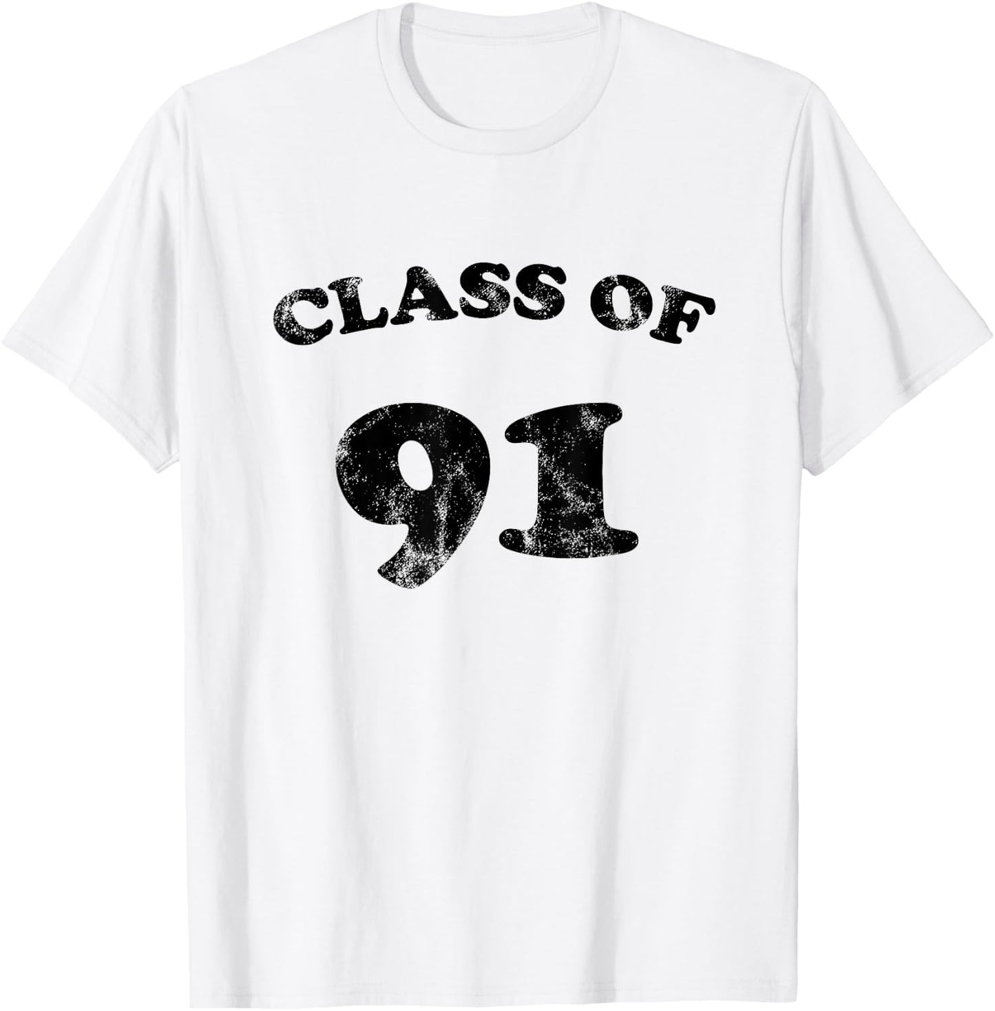 Vintage Class of 91 T-Shirt - T-Shirt | White
