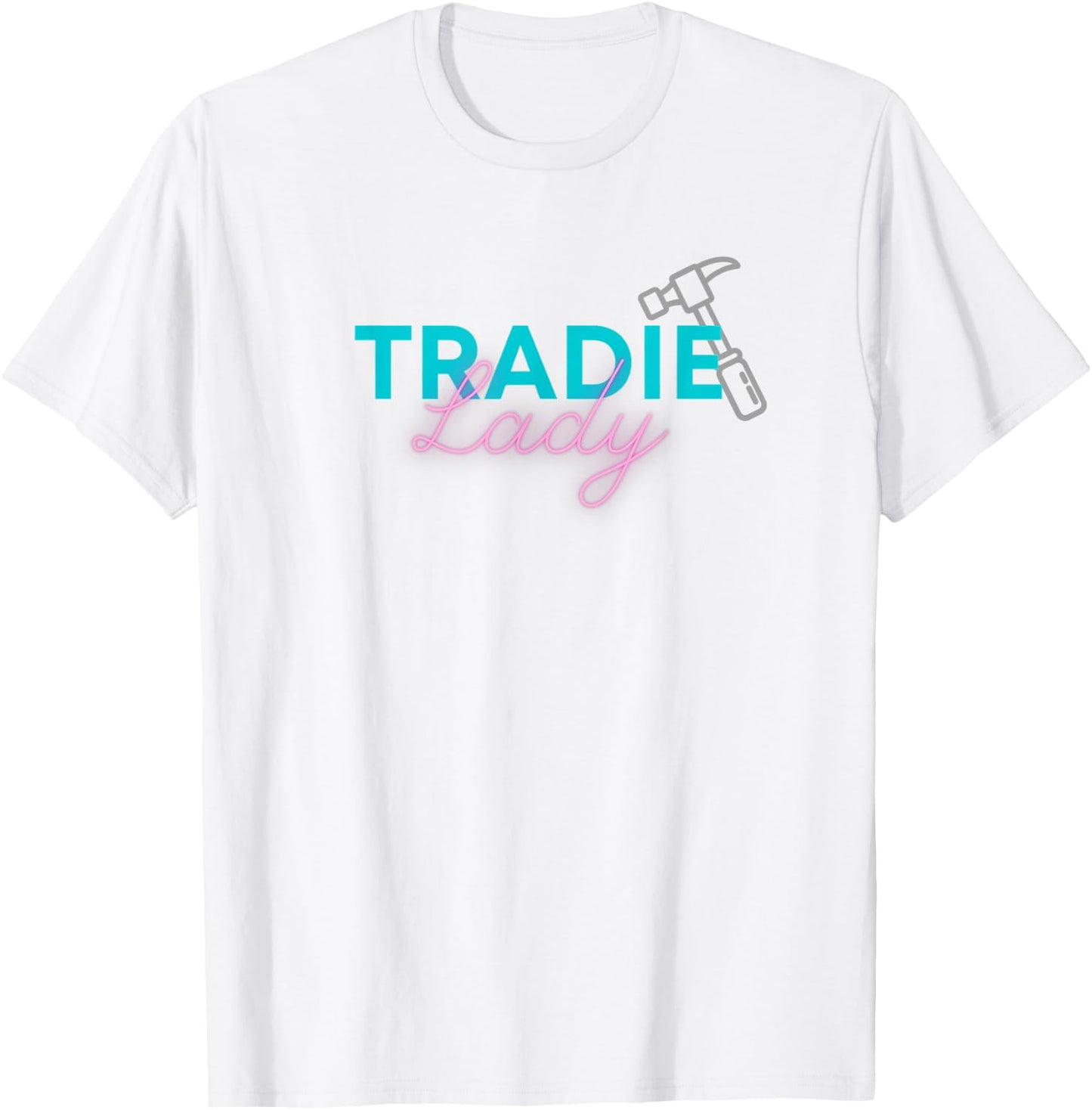Women's Tradie Lady General Contractor Shirt T-Shirt - T-Shirt | White