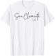 San Clemente California CA Retro T-Shirt - T-Shirt | White