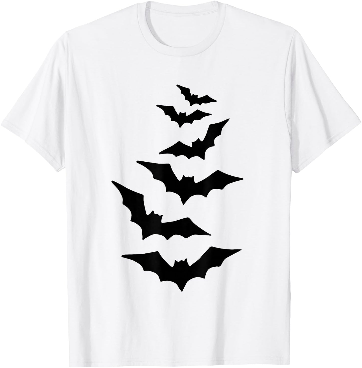 Halloween Bats Costume Funny Halloween Bat T-Shirt - T-Shirt | White