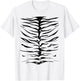 Orange Striped Tiger Halloween Costume Party T-Shirt - T-Shirt | White