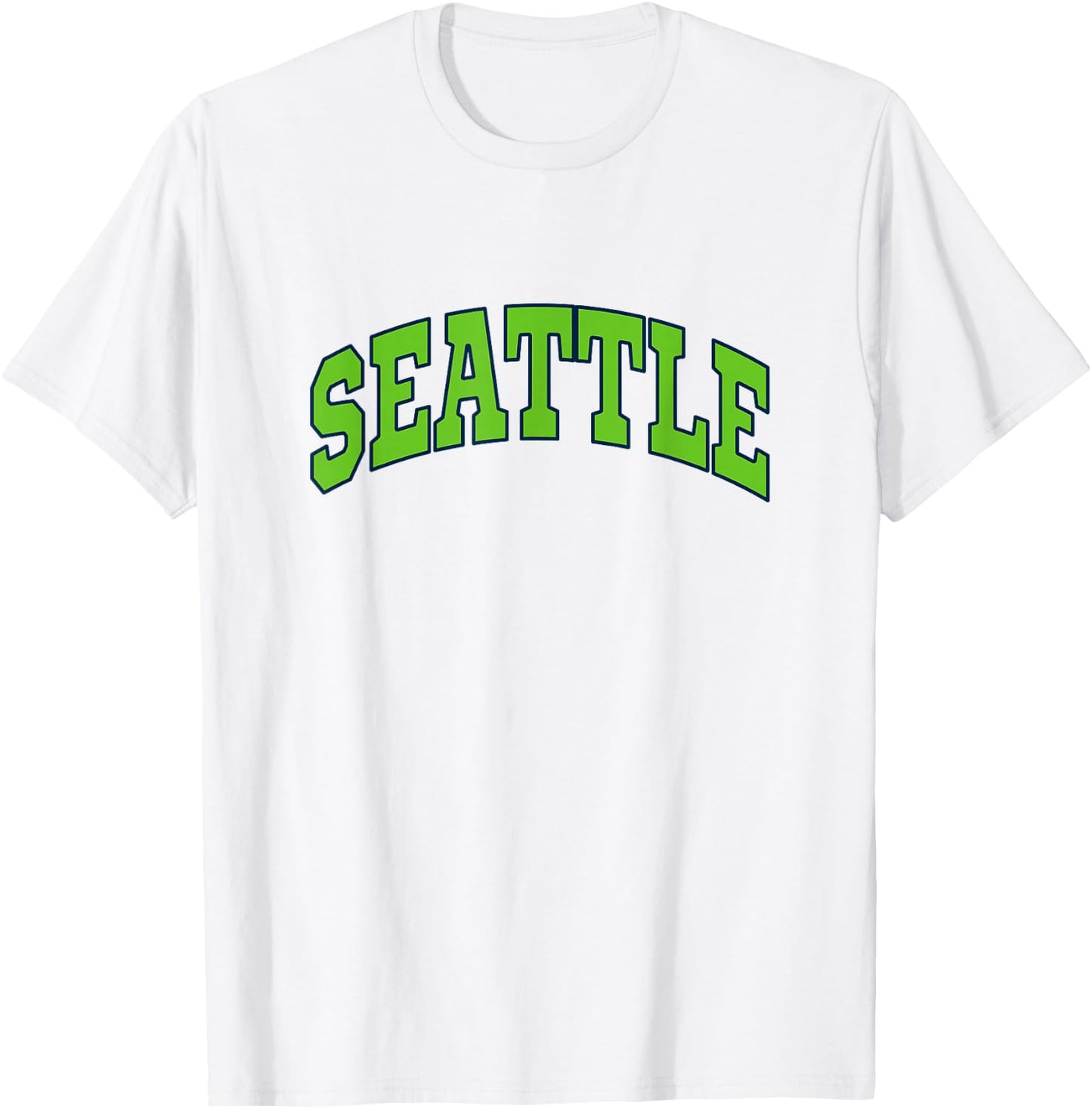 SEATTLE - Throwback Design - Classic T-Shirt - T-Shirt | White