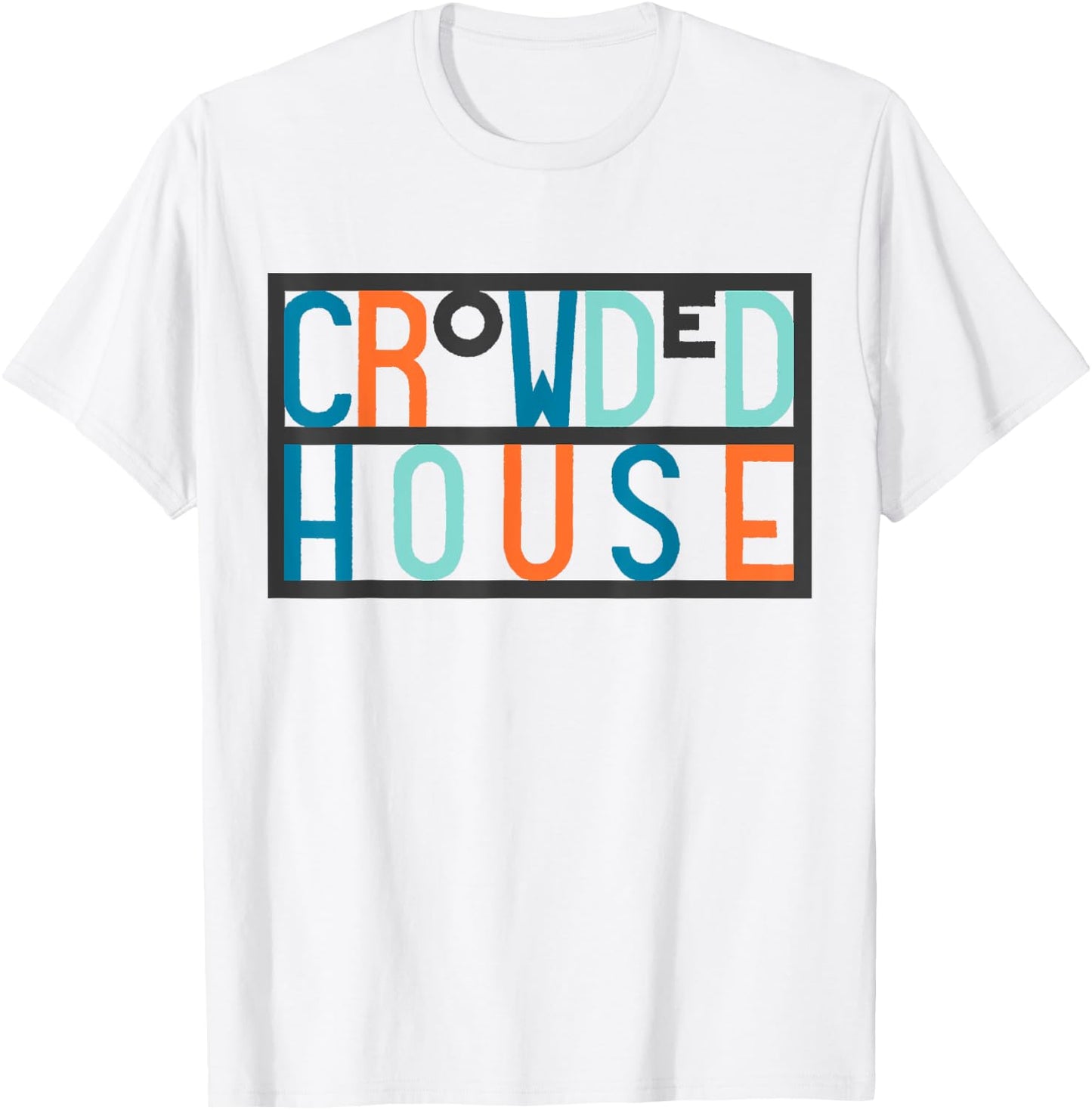 Crowded House – Logo On White T-Shirt - T-Shirt | White