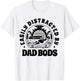 Easily Distracted By Dad Bods Father Grandpa Uncle Beer T-Shirt - T-Shirt | White