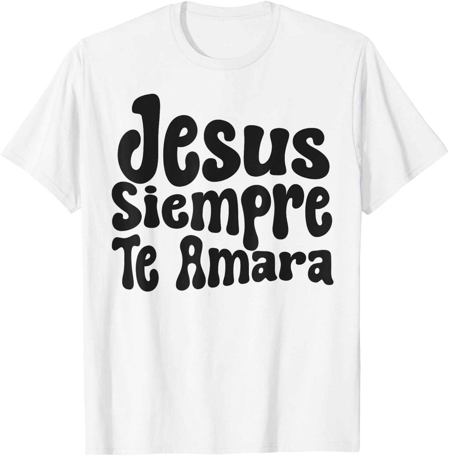 Camiseta cristiana en espanol Hombre Mujer Spanish Christian T-Shirt - T-Shirt | White
