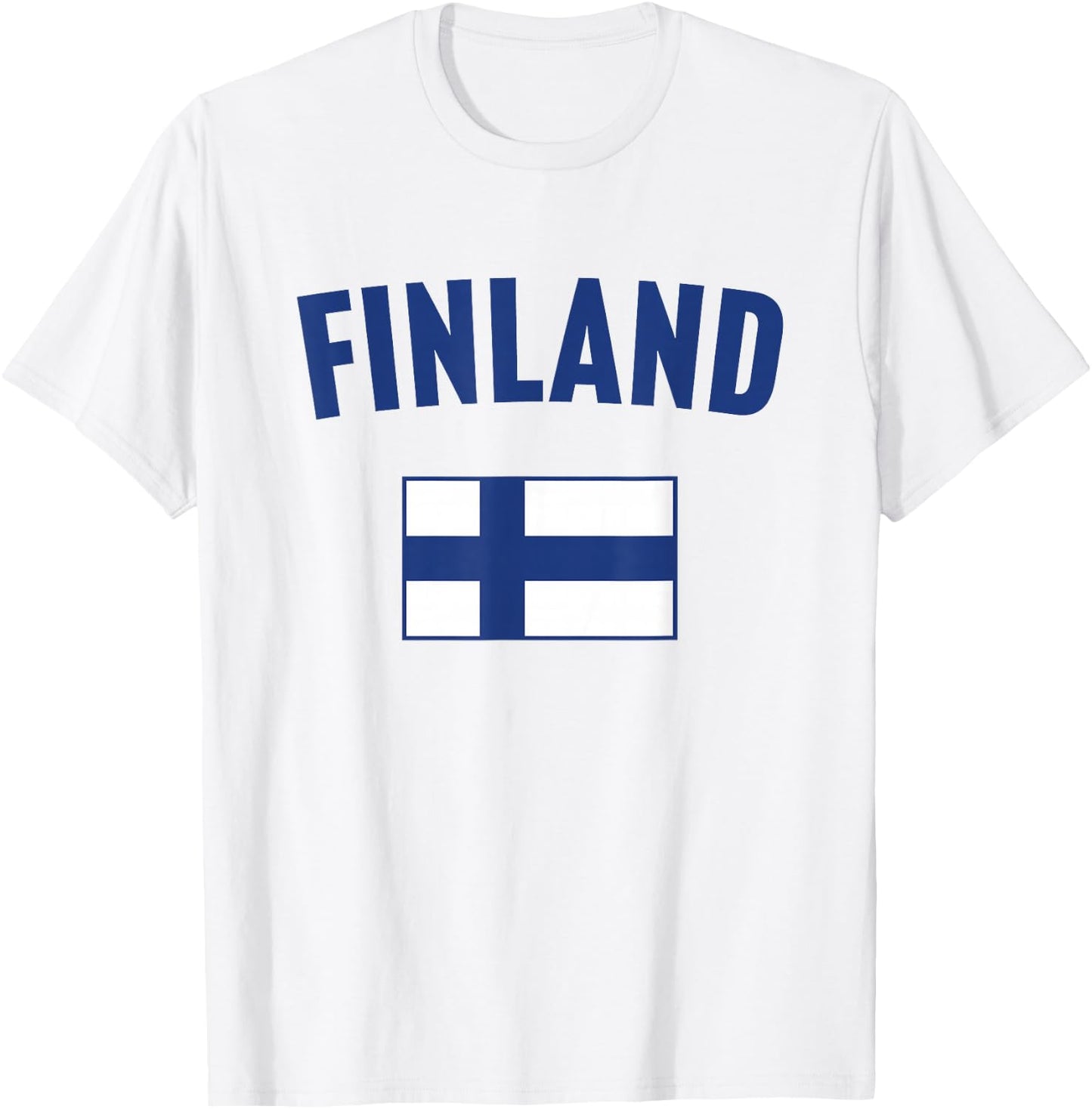Country Flags Finland Flag , Small, White T-Shirt - T-Shirt | White