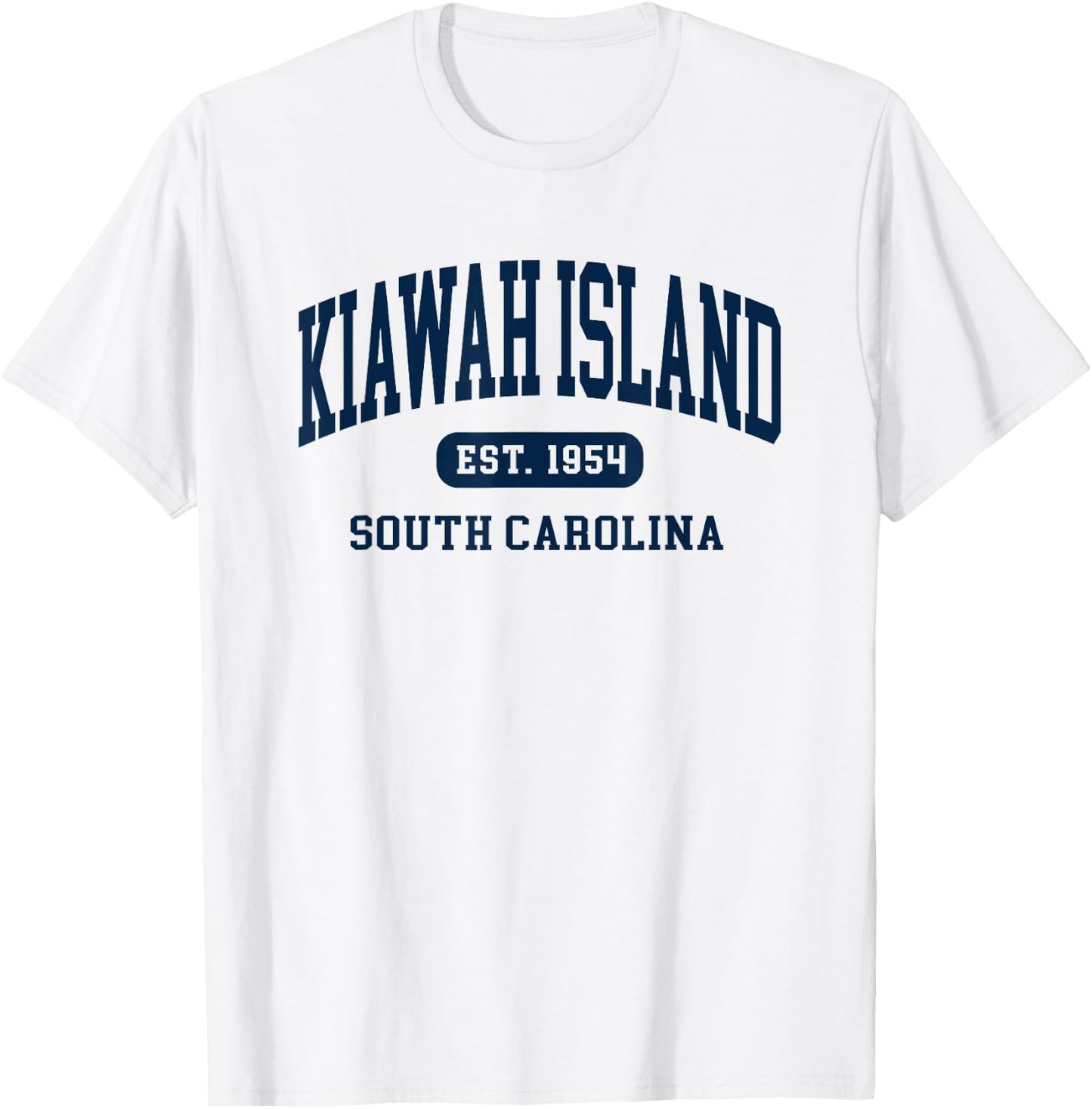 Kiawah Island South Carolina Retro Est 1954 Vintage Souvenir T-Shirt - T-Shirt | White