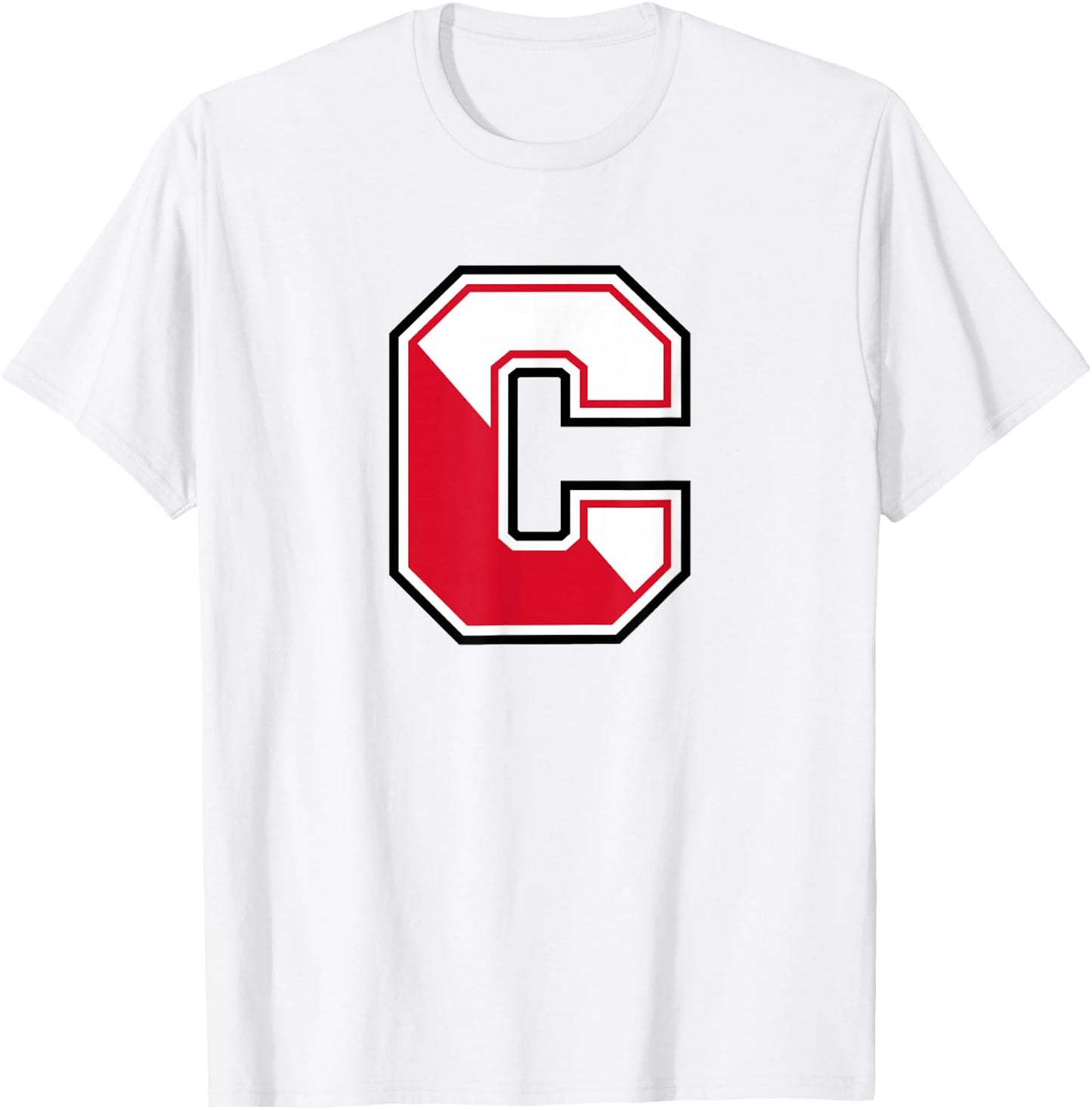 SUNY Cortland Red Dragons C Mark T-Shirt - T-Shirt | White