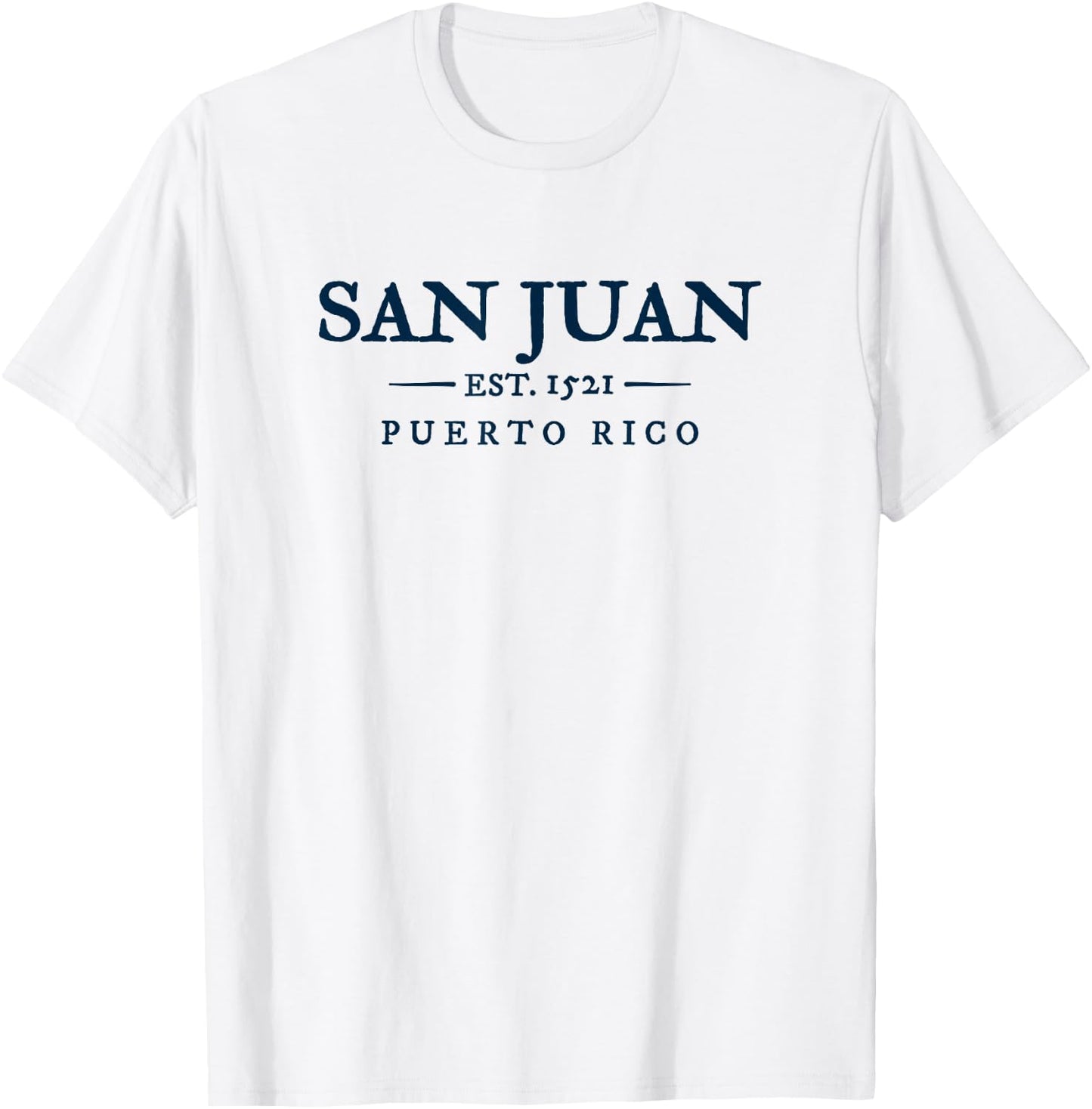 San Juan Puerto Rico Retro Throwback Vacation Souvenir T-Shirt - T-Shirt | White