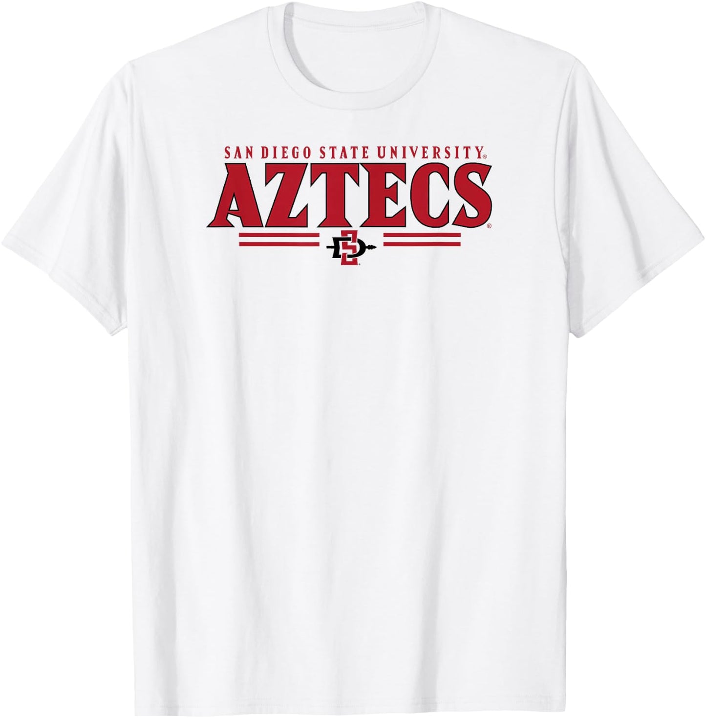 San Diego State Aztecs Regalia Officially Licensed T-Shirt - T-Shirt | White